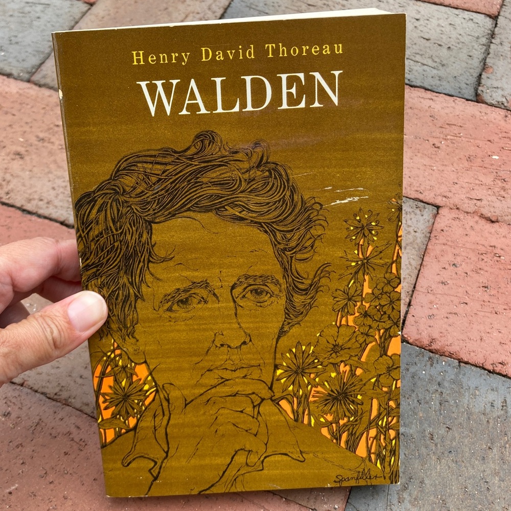 1962 Walden Henry David Thoreau Concord Massachusetts Nature Prose New England